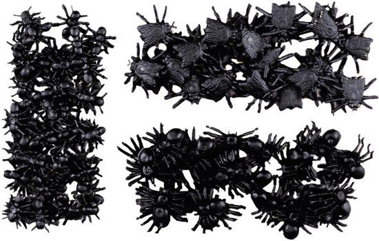 Generik Neppe insecten spinnen, vliegen en mieren - Feestdecoratievoorwerp