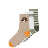 NAME IT KIDS Nkmoson sokken met print (set van 3)