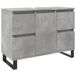 vidaXL Armoire de salle de bain 80x33x60 cm gris bois