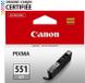 Canon CLI-551GY grijstintenpatroon, grijs, geschikt voor IP7250, MG5450, MG6350