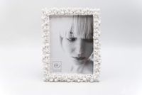 Merkloos Fotolijst Resin - Decoratief Frame - Herinneringen Tonen - Italiaans Design - 15 x 20 cm - Wit