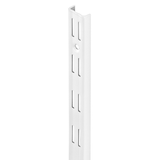 Dulimex DX Wandrail Dubbel 495mm Wit ES 0495D WE (per stuk)