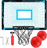 Wan GmbH Montage murale panier de basket pour enfants - Graffiti Noir, Rouge