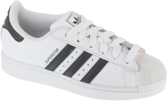 adidas Superstar II J - White Sneakers - Girls - Size 38