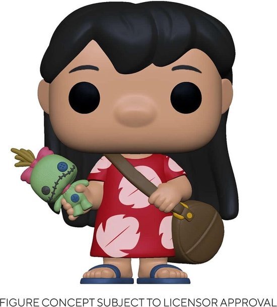 Funko 55614 POP Disney:LiloandStitch- Lilo w/Scrump