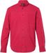 JP 1880 - Heren - Piqué overhemd lange mouwen all-over print Modern Fit - Bordeauxrood - Maat 6XL