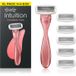 WILKINSON SWORD Intuition Complete Care lames de rasoir pour femmes, sérum Hydro-Boost, pack XL, 1 système de rasage et 6 lames de recharge