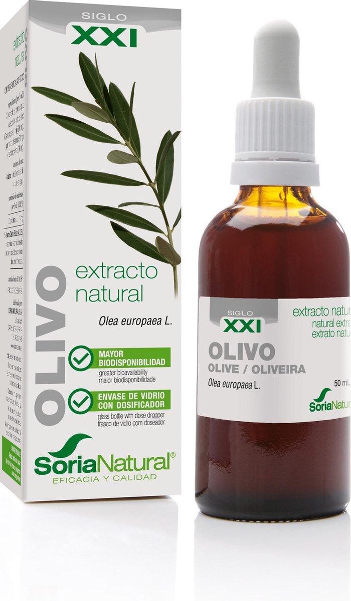 Soria Natural Extracto Olivo S Xxi 50ml