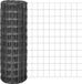Euro clôture 10x1,2 m acier gris