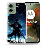 Cokitec Versterkte hoes voor Motorola G55 5G Manga Attack Titans Levi