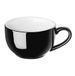 Olympia Olympia Cafe Cappuccino Cup Zwart - 340ml 12 fl oz (Doos 12)