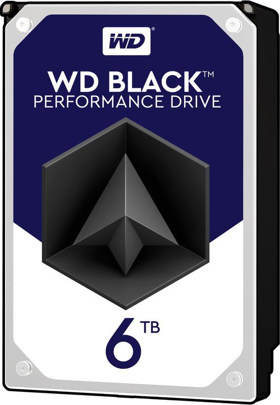 Western Digital Black 6TB 3.5" SATA III HDD - 7200 RPM