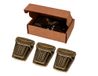 VELOX Tupi broche, oud goud, 45 x 37 mm