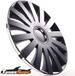 Tunershop 4 Wielkappen 15 inch Wind Zwart