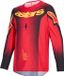Alpinestars Supertech SCENZ Motorcross trui voor jongeren - Rood/zwart/geel - Maat S