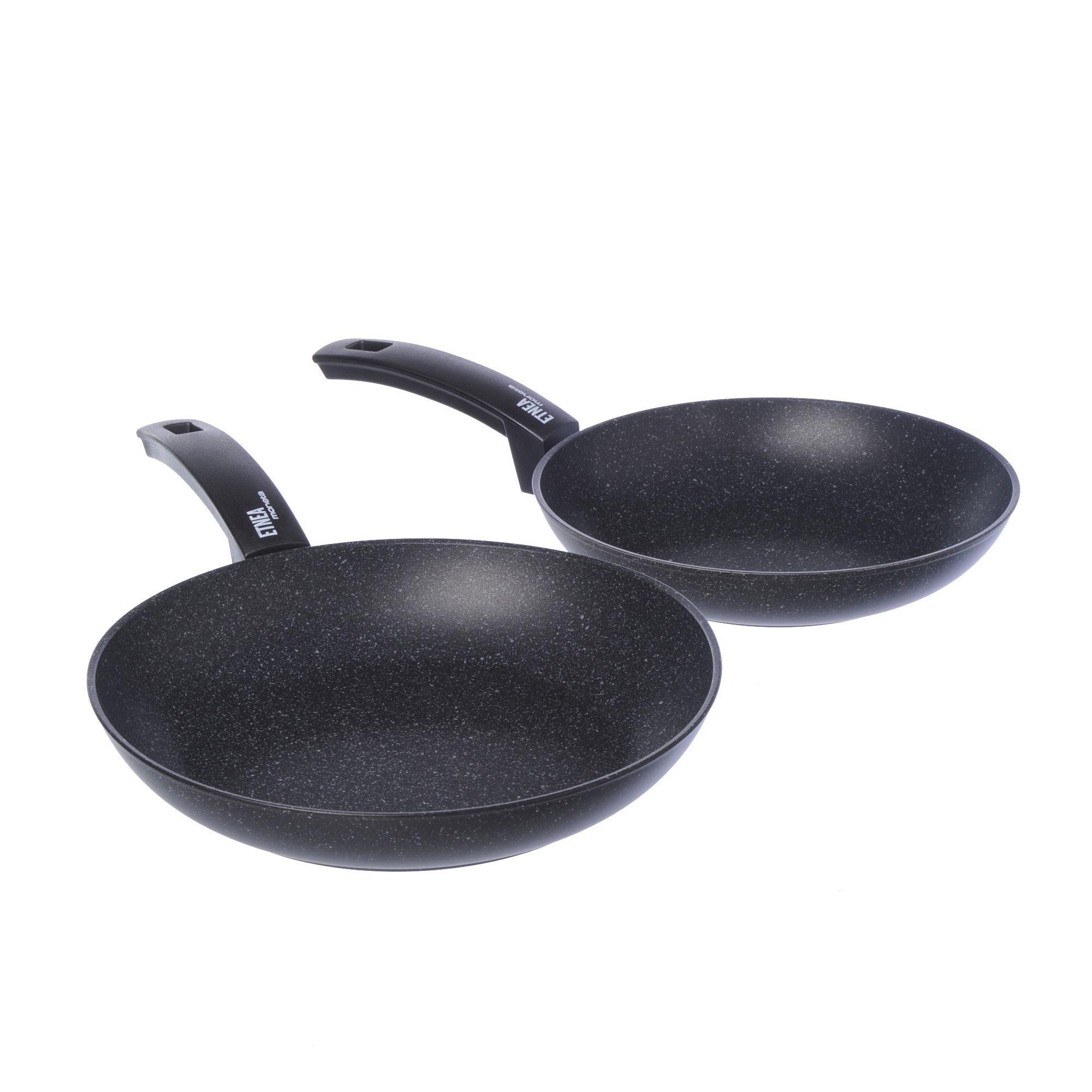 Moneta Etnea Pannenset - Zwart - 2-delig