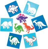 Baker Ross Dinosaurus-sjablonen (6 stuks per verpakking) Kerstknutselwerkjes en -decoraties voor kinderen