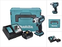 Makita DTS 141 RT1J visseuse sans fil 18 V 40 Nm 1/4" sans balai + 1x batterie rechargeable 5,0 Ah + chargeur + Makpac