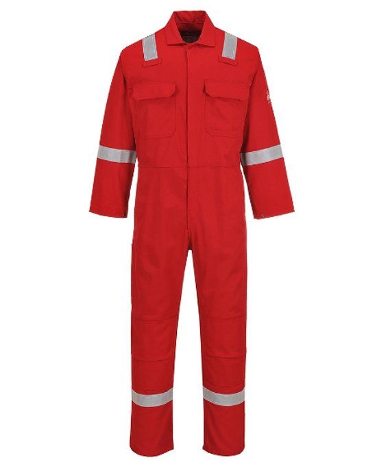 Portwest Overall - Vlamvertragend Bizweld Iona Red Maat Medium