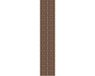 Ambiance Sticker Voorgelijmd vliesbehang - Scandinavisch Art Deco Chocolade Diamantpatroon - 1 rol van 300x60 cm