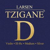 LARSEN STRINGS Vioolsnaren Tzigane multifilament vezelkern D zilver medium