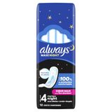 Always Maxi Night Profresh Maandverband Zonder Vleugels, x12