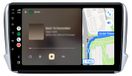 Radio Android Peugeot 2008 (2013-2017) avec CarPlay, Android Auto, navigation, Bluetooth, DAB+, caméra de recul, écran 10 pouces et stockage 64 Go