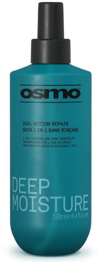 Osmo Deep Moisture Dual Action Miracle Repair Leave-in Conditioner for Damaged Hair, 250ml