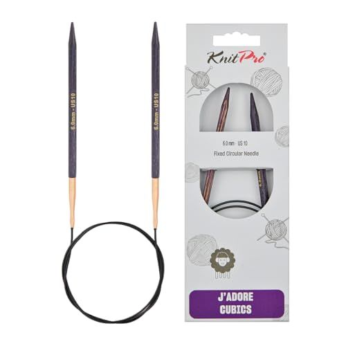 KnitPro I love Cubics hutten rondbreinaalden 60cm 6.00mm