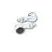 Highsider Apollo Classic, Clignotant/feu de position à LED, couleur: Chromé