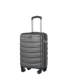 PUCCINI Valencia Koffer met harde schaal van polycarbonaat, handbagage, licht, voor op reis, met dubbele wielen, M-L-XL