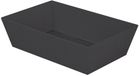 Inpakspot Cadeaumand karton zwart - 34 x 20,5 x 11 cm - Set van 10 stuks