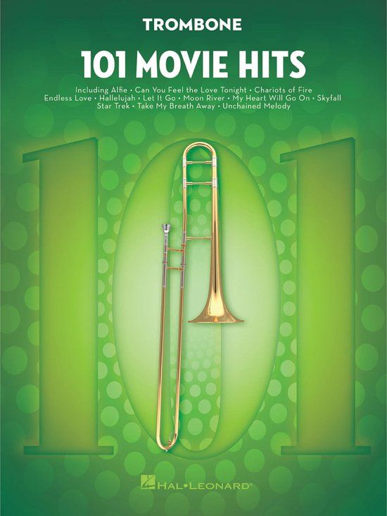 101 Hal Leonard 101 Movie Hits Trombone