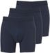 NOMAD® Boxershorts Heren 3 Pack | Maat S Donkerblauw