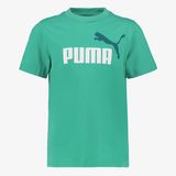 Puma Ess 2 Color NO.1 Logo t-shirt enfant vert - Taille 128/134