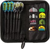 Casemaster Deluxe 6 Dart Nylon Opberg-/Reiskoffer