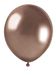 Pack 100 balloons metallized in natural latex Premium Quality A50 (Ø 13cm / 5"), gold pink metallized