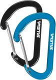 SALEWA/accessoire, SALEWA Karabijnhaken Platte Draadsluiting Aluminium Klimmen