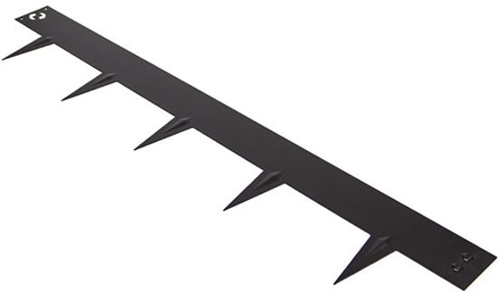 Multi-Edge kantopsluiting Zwart Gecoat 100x17 5 cm - per 8 stuks