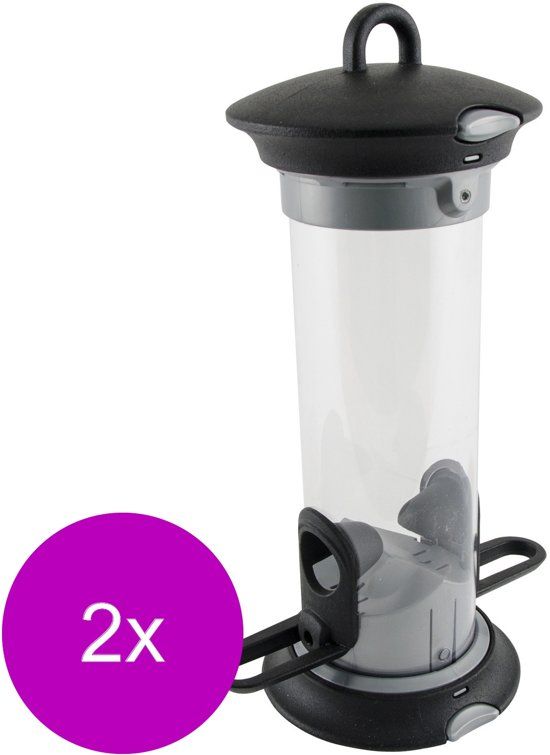 Wildbird Voedersilo Apollo-2 - Voersilo - 2 x stuks 2 Gaten