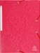 Exacompta 25x Elastomap Maxi capacity in glanskarton 425gm2 - A4 - Rood - 17109H