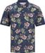 Jack & Jones Jjchill Aop Polo Ss 12250735 Dark Navy Homme Taille L
