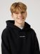 Björn Borg Classic Hoodie Jongens Trui met Capuchon Kinderen - Zwart - Maat 170