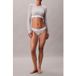 Calvin Klein Lightly Lined Bralet Grey Heather Taille: S