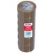 PKA 16113 zelfklevende tape 48 mm x 66 m, bruin, 6 stuks
