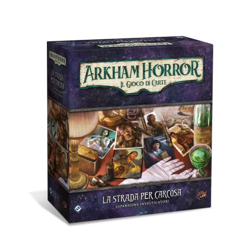 Asmodee Arkham Horror, het kaartspel - de straat voor carcosa, onderzoek, Italiaanse uitgave, 9674