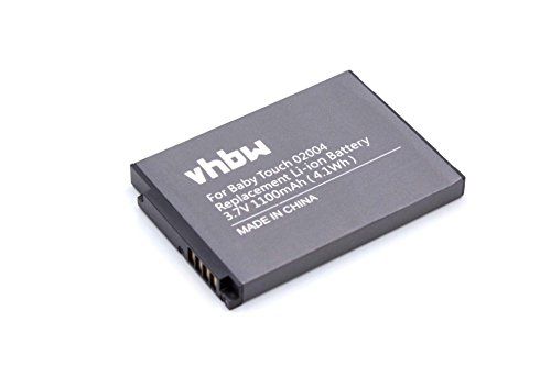 VHBW Li-Ion batterij 1100mAh (3,7V) voor Summer Baby Touch 02000, 02004, Slim & Secure 02800, 02804, 02805 zoals Summer BATT-SCD603.