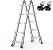 Vevor Telescoopladder A-Frame Vouwladder Trap Multifunctionele Ladder 5990mm