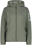 CMP Hoodie met mesh-inzetten dames Knit-Tech avocado/pistacchio M