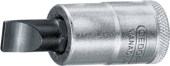 Gedore 19 12x2 Schroevendraaierbit 1/2 inch Sleuf 12 x 2 mm